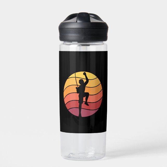 Botella De Agua Rock Climber Retro (Delante)