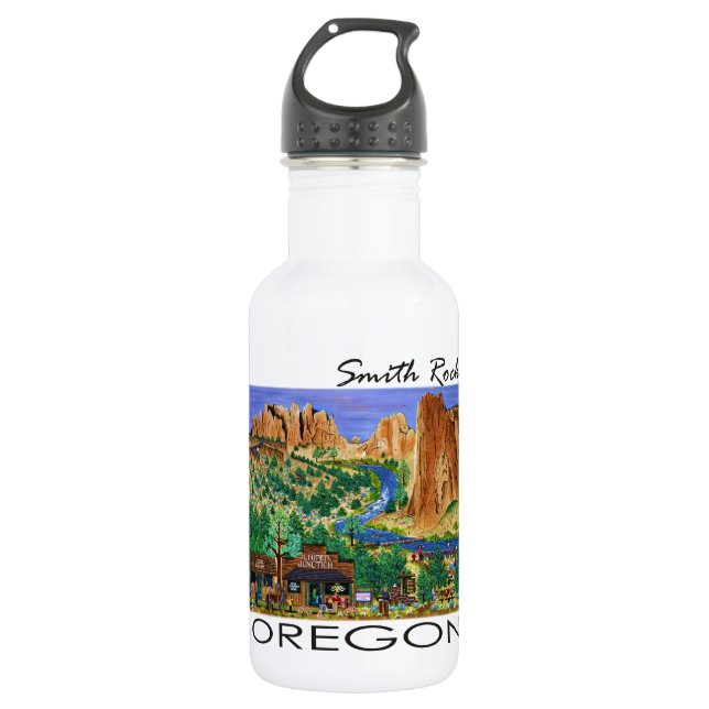 Botella De Agua Rock Smith ~ Oregon (Anverso)