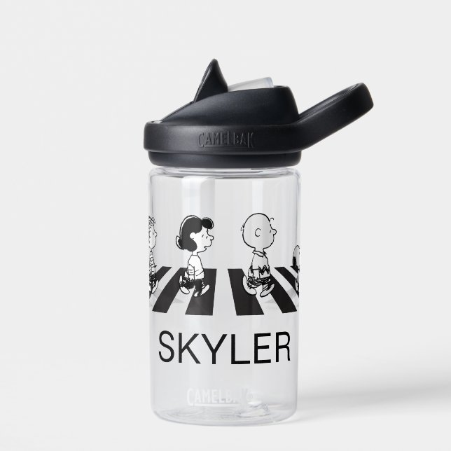 Botella De Agua Rock Tees | Caminata grupal | Añadir su nombre (Izquierdo)