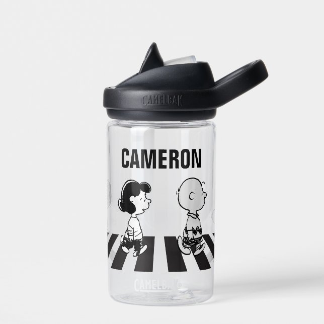 Botella De Agua Rock Tees | Caminata grupal | Añadir su nombre (Izquierdo)