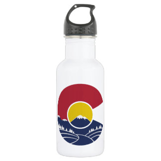 Botella De Agua Rocky Mountain Colorado C