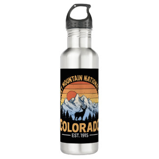 Botella De Agua Rocky Mountain National Park Tumbler Travel