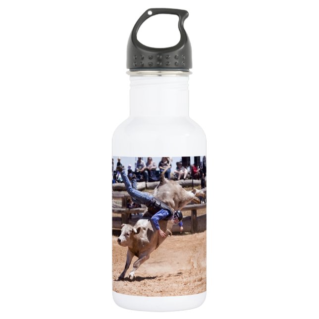 Botella De Agua Rodeo Bucking Bull (Anverso)