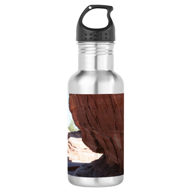 Botella De Agua Rojo Rojo (Anverso)
