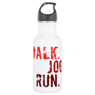 Botella De Agua ROJO WALK JOG RUN (fuente SMUDGE)