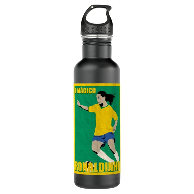 Botella De Agua Ronaldinho Classic T Shirt (Anverso)