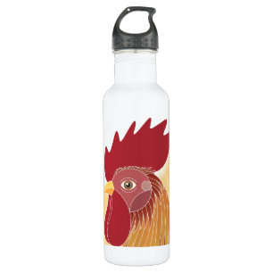Botella De Agua Rooster