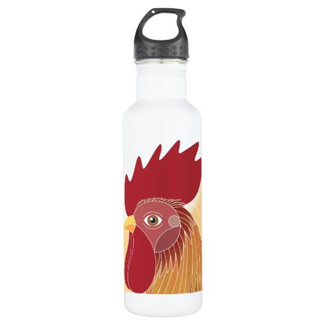 Botella De Agua Rooster (Anverso)