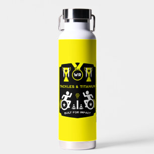 Botella De Agua Ropa deportiva de baloncesto en silla de ruedas