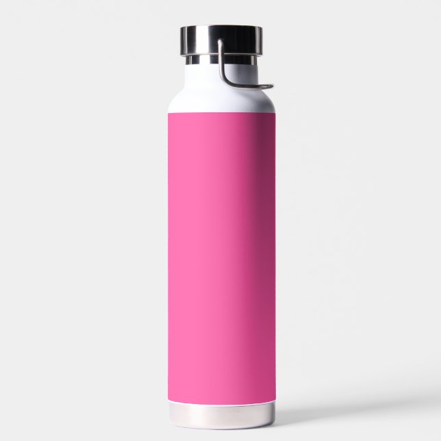 Botella De Agua Rosa brillante (color sólido) (Izquierdo)