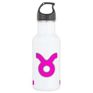 Botella De Agua Rosa del modelo del tauro