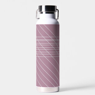 Botella De Agua Rosa Mauve Suave 