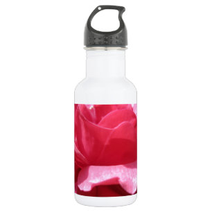 Botella De Agua Rosa Roja