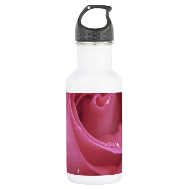 Botella De Agua Rosa rosa (Anverso)