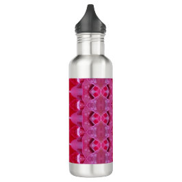 Botella De Agua Rosa rosa Ikat 6