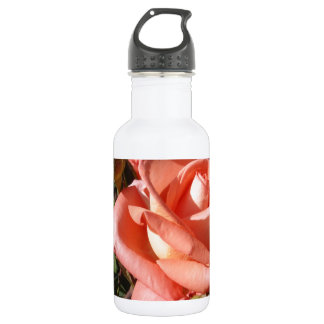 Botella De Agua Rosa Rosa Melocotón