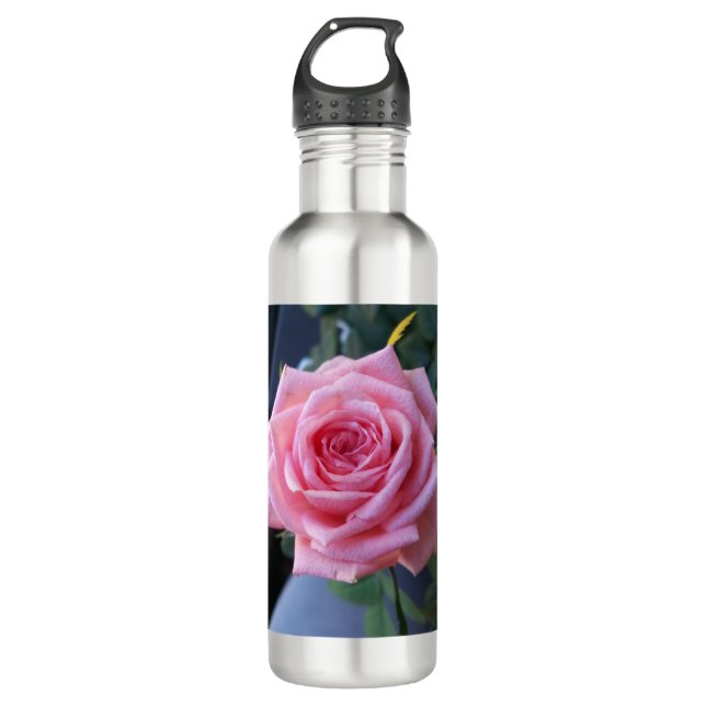Botella De Agua Rosa rosa rosa total (Anverso)