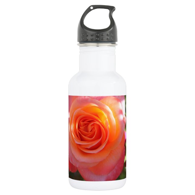 Botella De Agua Rosa vibrante (Anverso)