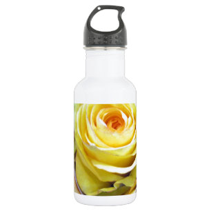 Botella De Agua Rosas amarillos y Naranjas