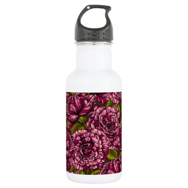 Botella De Agua Rosas para ti (Anverso)