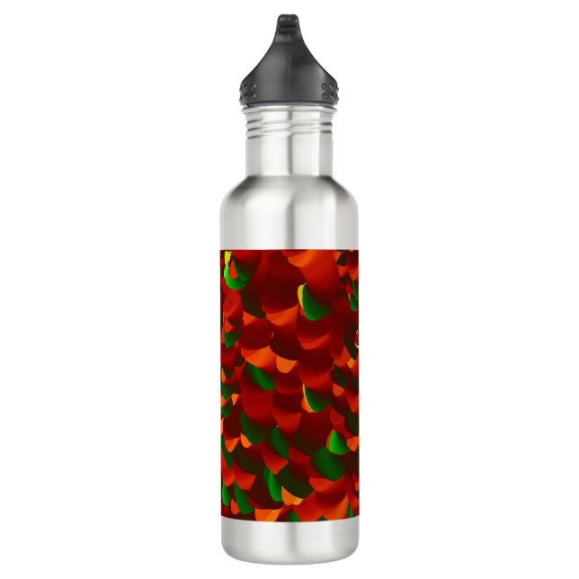 Botella De Agua  Rosenblätter abstrakt (Derecha)