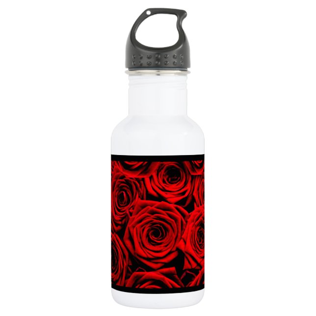 Botella De Agua Roses rojos (Anverso)