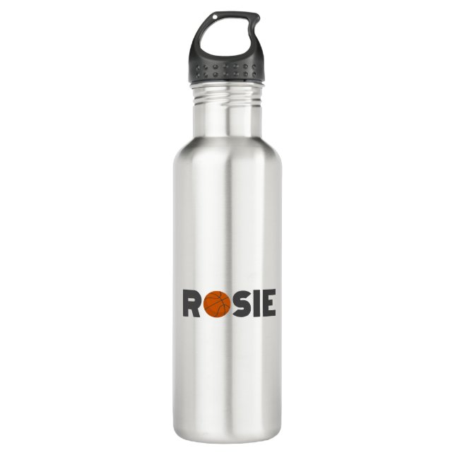 Botella De Agua Rosie Basketball (Anverso)