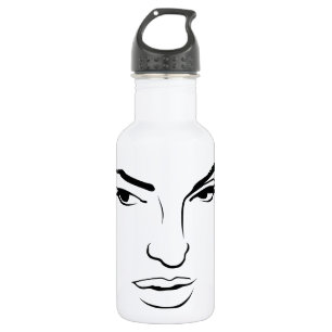 Botella De Agua Rostro de Mujer