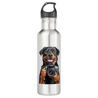 Botella De Agua Rottweiler  