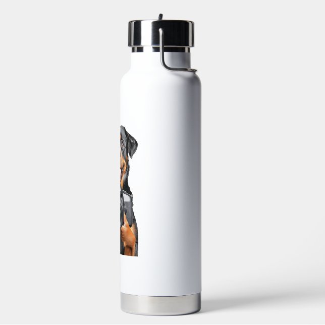 Botella De Agua Rottweiler   (Izquierda)