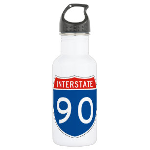 Botella De Agua Rótulo de un estado a otro 90