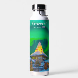 Botella De Agua Rovaniemi, Finlandia - Aurora Mágica