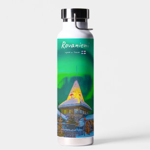Botella De Agua Rovaniemi, Finlandia - Aurora Mágica