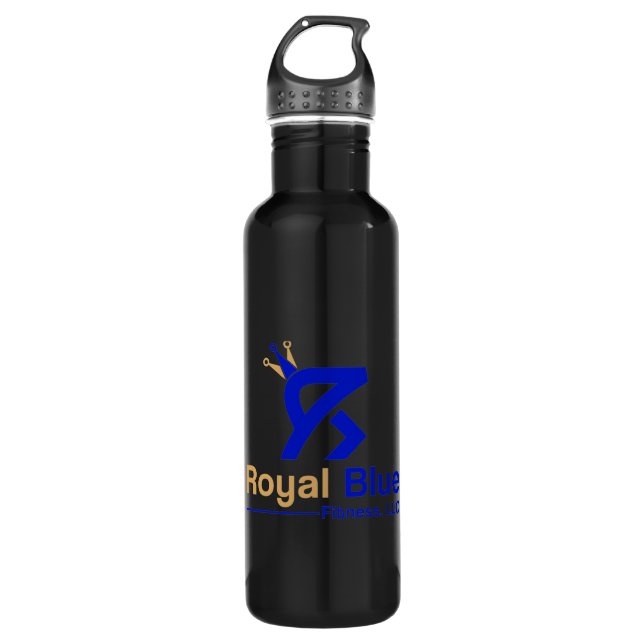 Botella de agua Royal Blue Fitness (Anverso)