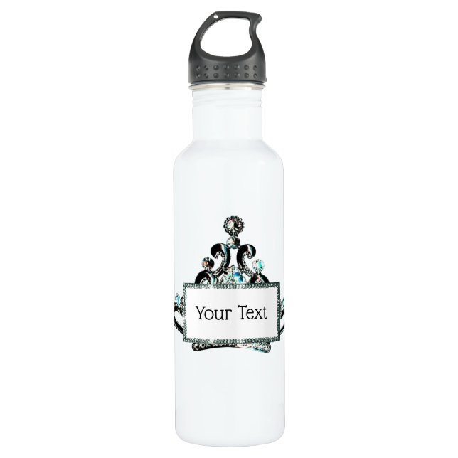 Botella De Agua "Royal Tiara" personalizada (Anverso)