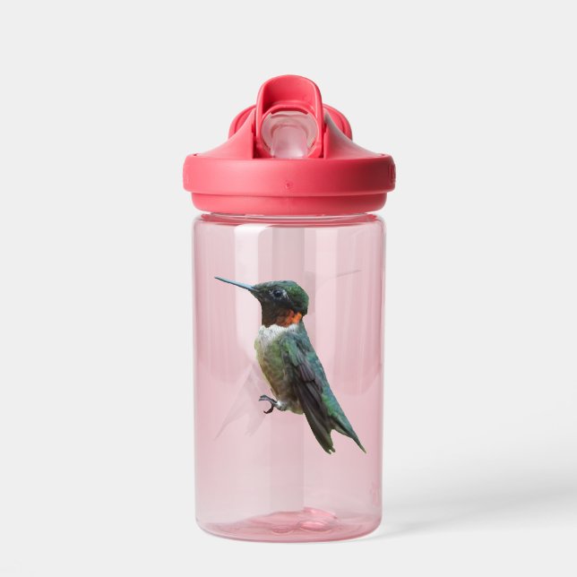 Botella De Agua Ruby-Throated Hummingbird Bird Photography (Delante)