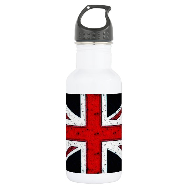 Botella De Agua Rugged Union Jack (Anverso)