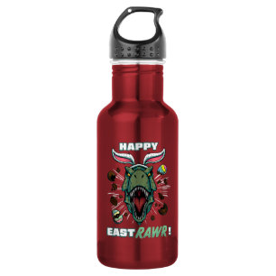 Botella De Agua Ruidosa de la Semana Santa de los Rex Dinosaurios