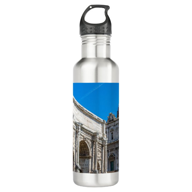 Botella De Agua Ruinas del Foro Romano en Roma, Italia (Anverso)