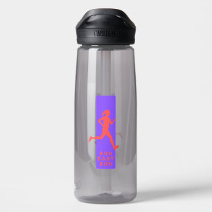 Botella de agua Run Baby Run: Hidratación Motivaci