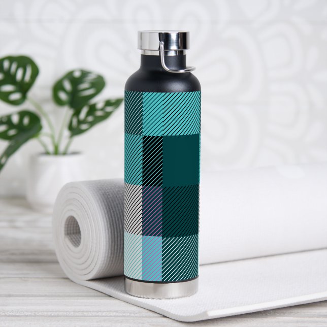 Botella de agua rústica y contemporánea (Yoga)