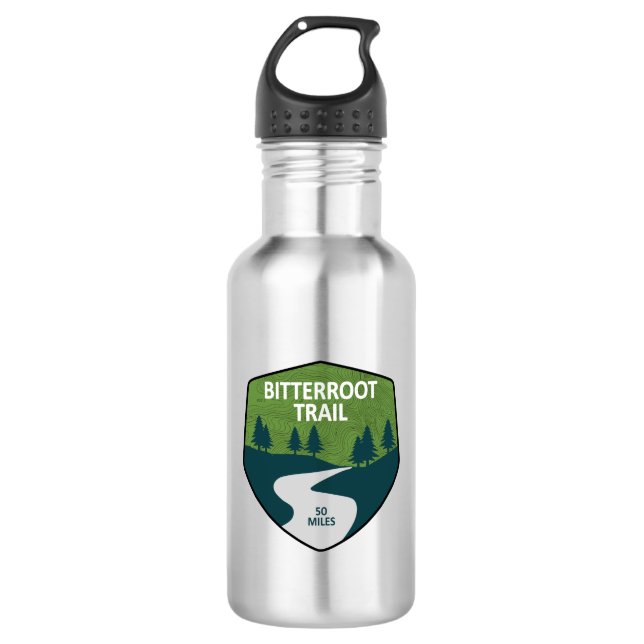 Botella De Agua Ruta Bitterroot (Anverso)