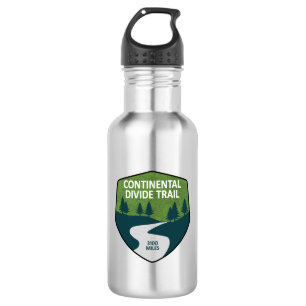 Botella De Agua Ruta de la división continental