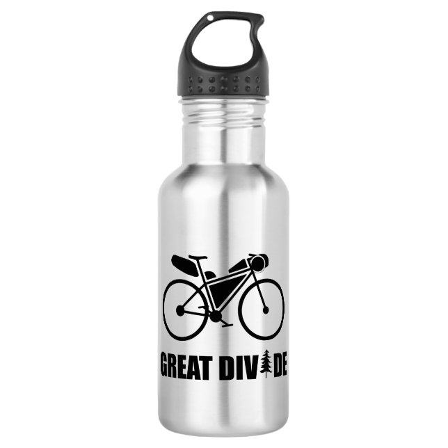 Botella De Agua Ruta de la Gran División de Bikepacking (Anverso)