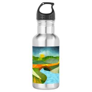 Botella De Agua Ruta de Oro