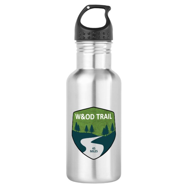 Botella De Agua Ruta de W&OD (Anverso)