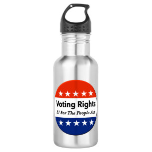 Botella De Agua S1 Ley de derechos de voto para el pueblo