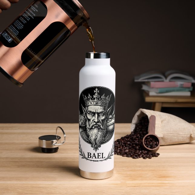 Botella De Agua Sabiduría de la Triple Mirada de Bael (Café)