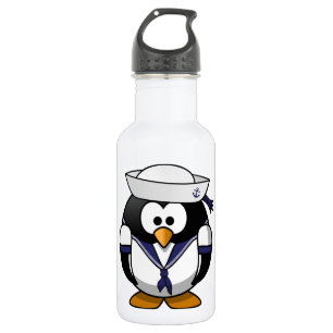 Botella De Agua Sailor Penguin