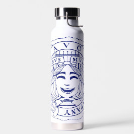 Botella de agua salada arco iris